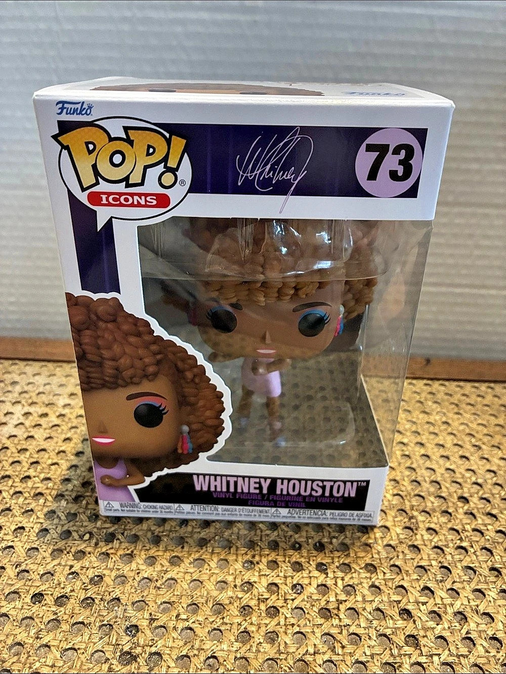 Funko Pop! Icons Whitney Houston #73 Vinyl Figure